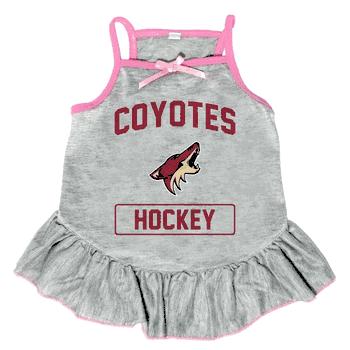 Arizona Coyotes Pet Dress Grey Type XLarge