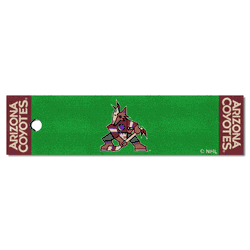 Arizona Coyotes Putting Green Mat - 1.5ft. x 6ft.