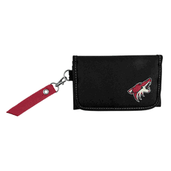 Arizona Coyotes Ribbon Organizer Wallet Dark Red
