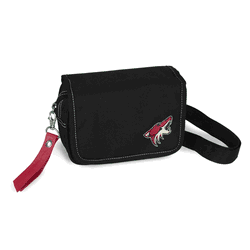 Arizona Coyotes Ribbon Waist Pack Purse Dark Red