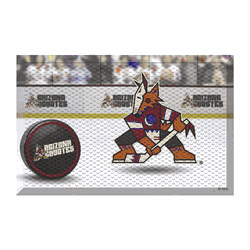 Arizona Coyotes Rubber Scraper Door Mat