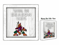 Arizona Coyotes Saving for Tickets Money Box