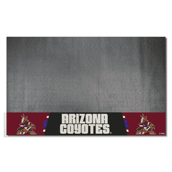 Arizona Coyotes Vinyl Grill Mat - 26in. x 42in.