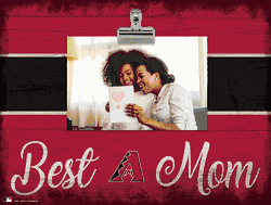 Arizona Diamondbacks 10" x 8" Best Mom with Stripe Clip Frame