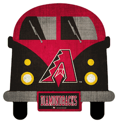 Arizona Diamondbacks 12" Team Bus Sign