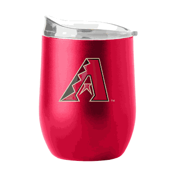 Arizona Diamondbacks 16oz Flipside Powder Coat Curved Beverage