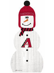 Arizona Diamondbacks 31" Snowman Leaner