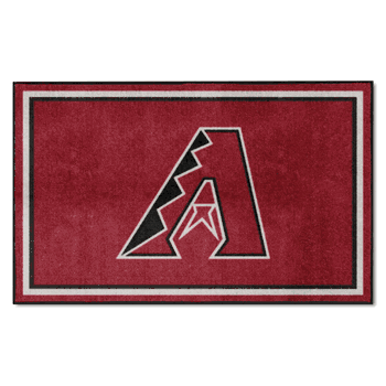 Arizona Diamondbacks 4ft. x 6ft. Plush Area Rug