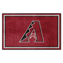 Arizona Diamondbacks 4ft. x 6ft. Plush Area Rug
