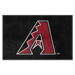 Arizona Diamondbacks 4X6 High-Traffic Mat with Durable Rubber Backing - Landscape Orientation
