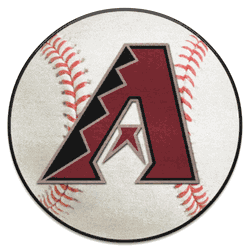 Arizona Diamondbacks Baseball Rug - 27in. Diameter