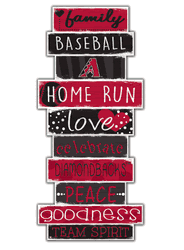 Arizona Diamondbacks Celebrations Stack 24" Sign