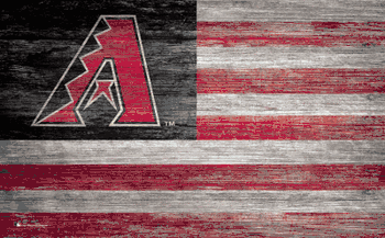 Arizona Diamondbacks Distressed Flag 11x19