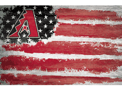 Arizona Diamondbacks Flag 17x26