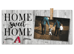 Arizona Diamondbacks Home Sweet Home Clothespin 6x12