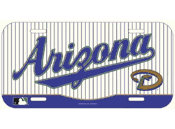 Arizona Diamondbacks License Plate