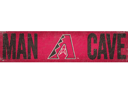 Arizona Diamondbacks Man Cave 6x24 Sign