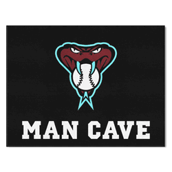 Arizona Diamondbacks Man Cave All-Star Rug - 34 in. x 42.5 in.