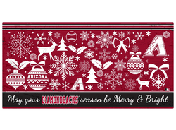 Arizona Diamondbacks Merry and Bright 6x12 Sign