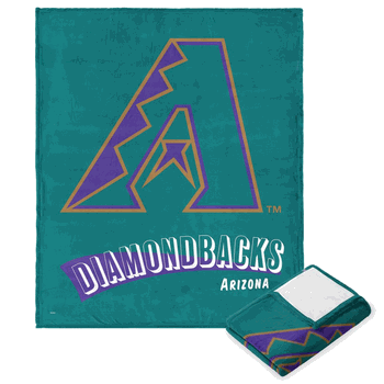 Arizona Diamondbacks MLB CC Throwback Silk Touch Throw Blanket
