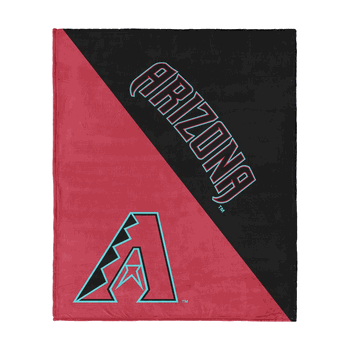 Arizona Diamondbacks MLB Halftone Silk Touch Throw Blanket 46x60 inches