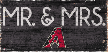 Arizona Diamondbacks Mr. & Mrs. Sign