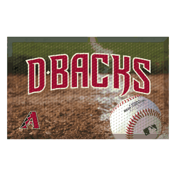 Arizona Diamondbacks Rubber Scraper Door Mat