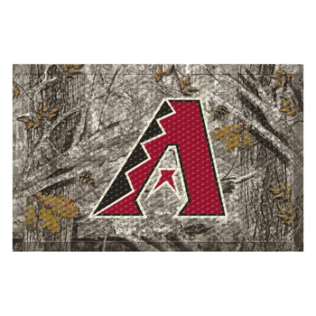 Arizona Diamondbacks Rubber Scraper Door Mat Camo
