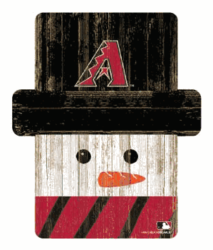 Arizona Diamondbacks Snowman Ornament