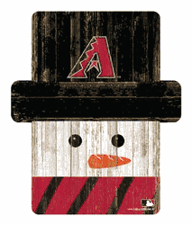 Arizona Diamondbacks Snowman Ornament