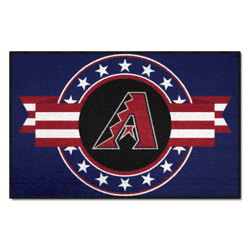 Arizona Diamondbacks Starter Mat Accent Rug - 19in. x 30in. Patriotic Starter Mat