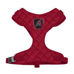 Arizona Diamondbacks Velvet Pet Harness  - Extra Small
