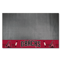 Arizona Diamondbacks Vinyl Grill Mat - 26in. x 42in.