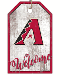 Arizona Diamondbacks Welcome Team Tag 11x19 Sign