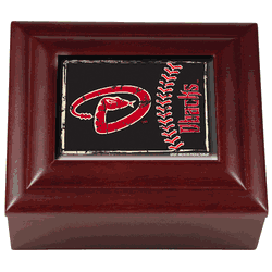 Arizona Diamondbacks Wood Keepsake Box