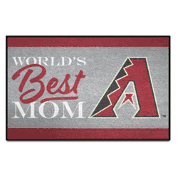 Arizona Diamondbacks World's Best Mom Starter Mat Accent Rug - 19in. x 30in.