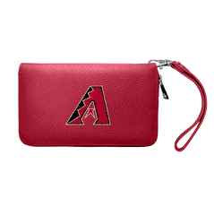 Arizona Diamondbacks Zip Organizer Wallet Pebble Dark Red