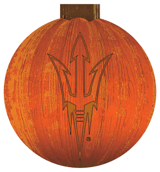 Arizona State Sun Devils 12 in. Halloween Pumpkin Sign