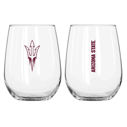 Arizona State Sun Devils 16oz Gameday Curved Beverage Glass