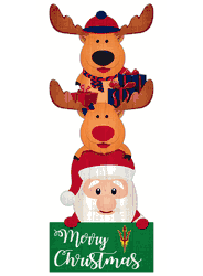 Arizona State Sun Devils 31" Santa Stack Leaner