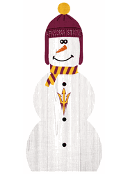Arizona State Sun Devils 31" Snowman Leaner