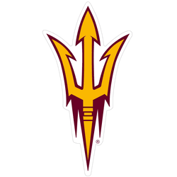 Arizona State Sun Devils 8 inch Auto Decal