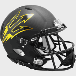 Arizona State Sun Devils  Authentic Speed Full Size Football Helmet Satin Black