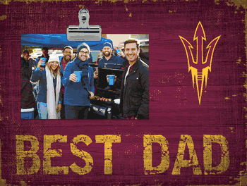 Arizona State Sun Devils Best Dad Clip Frame
