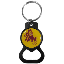 Arizona State Sun Devils Bottle Opener Key Chain, Black