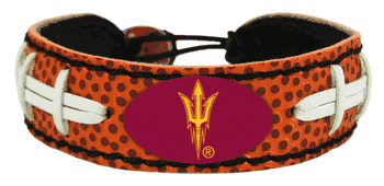 Arizona State Sun Devils Bracelet Classic Football Pitchfork Logo CO