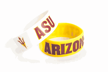 Arizona State Sun Devils Bracelets - 2 Pack Wide