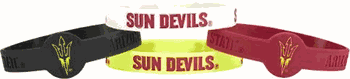 Arizona State Sun Devils Bracelets - 4 Pack Silicone
