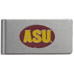 Arizona State Sun Devils Brushed Metal Money Clip