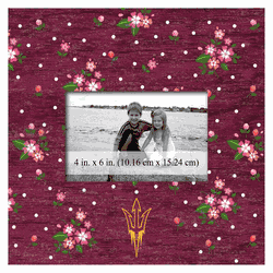 Arizona State Sun Devils Floral 10x10 Frame